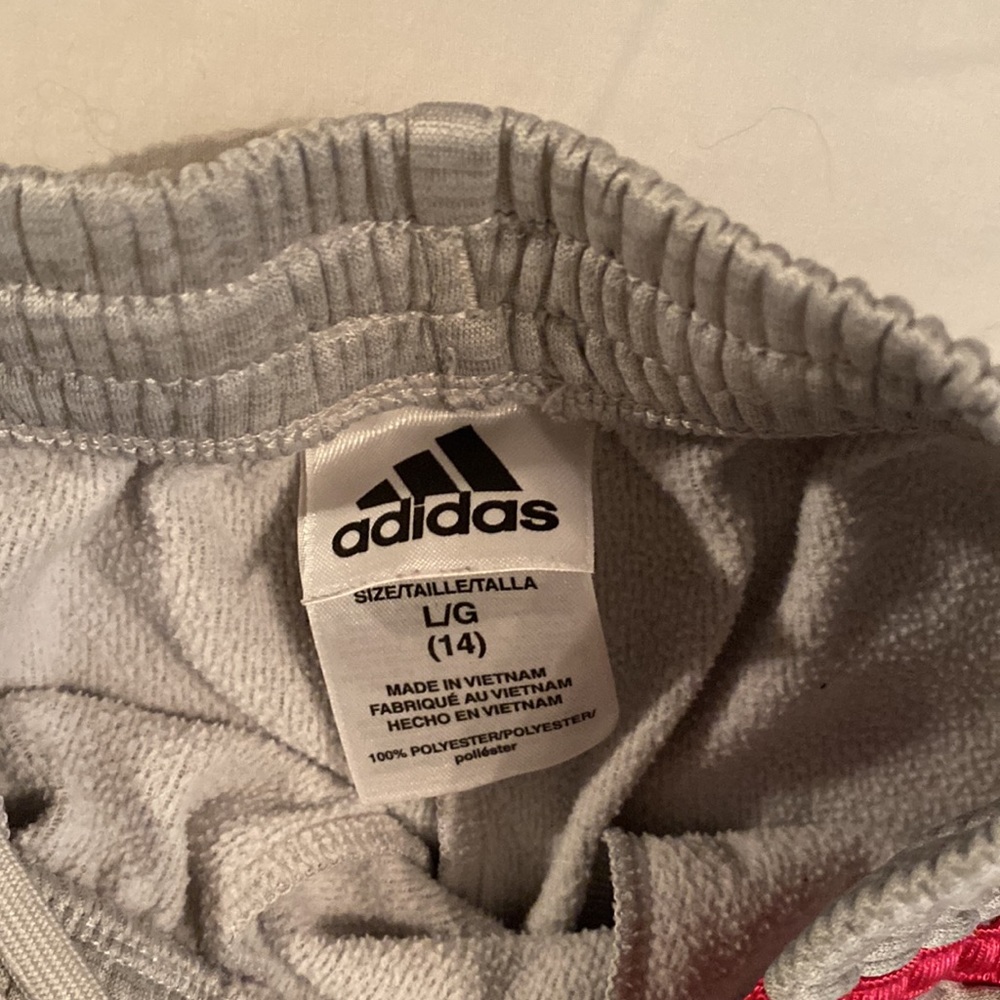 adidas Gil’s sweatpants size Large 14 New without tags - Picture 2 of 5